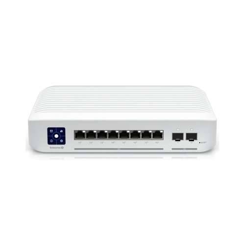 Ubiquiti Switch Enterprise 8 PoE [Layer 3 PoE Switch, 8x 2,5 GbE portova, 2x 10G SFP + portovi] Cijena