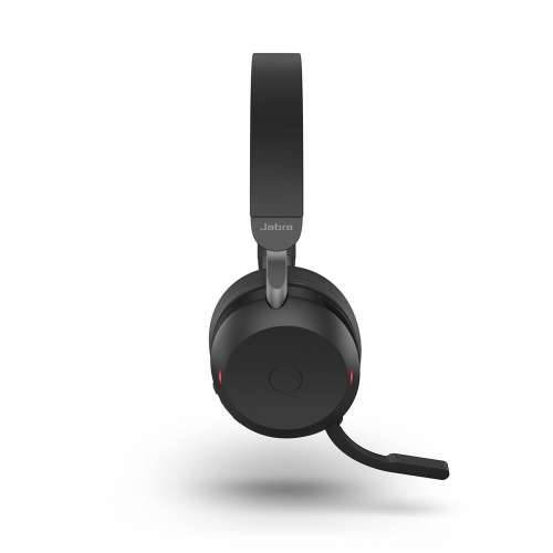 Jabra Evolve2 75 slušalice, USB-C bežični, Bluetooth, crni, sa stanicom za punjenje [MS certificiran] Cijena