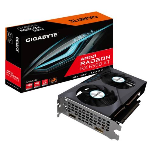 Gigabyte RX 6500XT Eagle 4GB grafička kartica - 4GB GDDR6, HDMI, DP