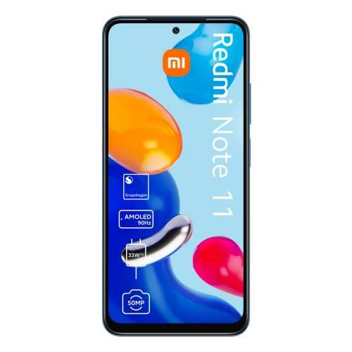 Xiaomi Redmi Note 11 64GB Twilight Blue [16,33 cm (6,43") OLED zaslon, Android 11, 50MP Quad Camera] Cijena