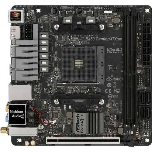 ASRock Fatal1ty B450 Gaming-ITX / ac matična ploča Sockel AM4 Cijena