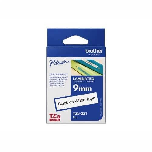 BROTHER TZE221 tape black/white 9mm 8m Cijena