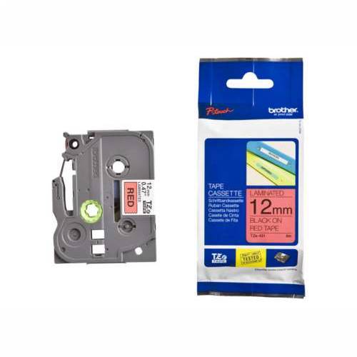 BROTHER TZE431 tape black/red 12mm 8m Cijena