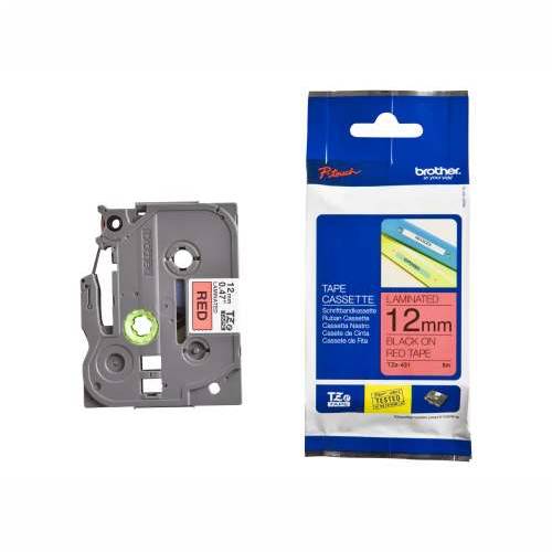 BROTHER TZE431 tape black/red 12mm 8m Cijena