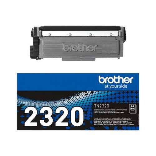 BROTHER TN2320 black toner 2600 pages Cijena