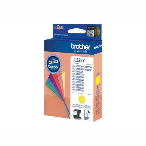 BROTHER LC223Y ink yellow 550pages Cijena