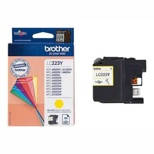 BROTHER LC223Y ink yellow 550pages Cijena