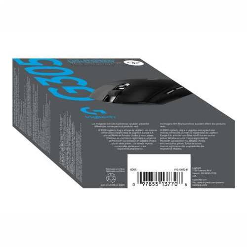 LOGI G305 Recoil Gaming Mouse BLACK EER2 Cijena