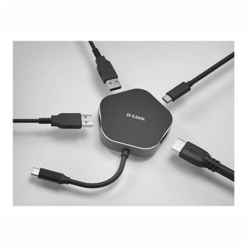 D-LINK USB-C 4-port USB 3.0 hub HDMI Cijena