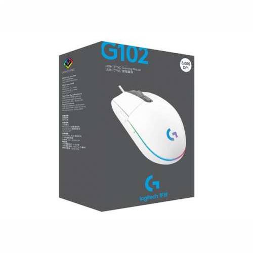 LOGI G102 LIGHTSYNC - WHITE - EER Cijena