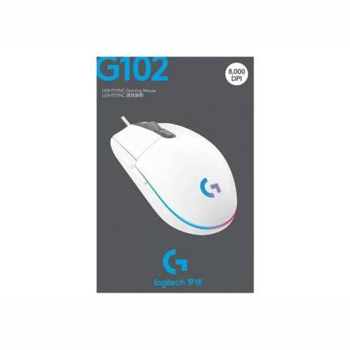 LOGI G102 LIGHTSYNC - WHITE - EER Cijena