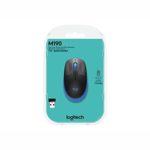 LOGI M190 Full-size wireless mouse Blue Cijena