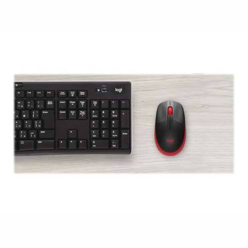 LOGI M190 Full-size wireless mouse Red Cijena