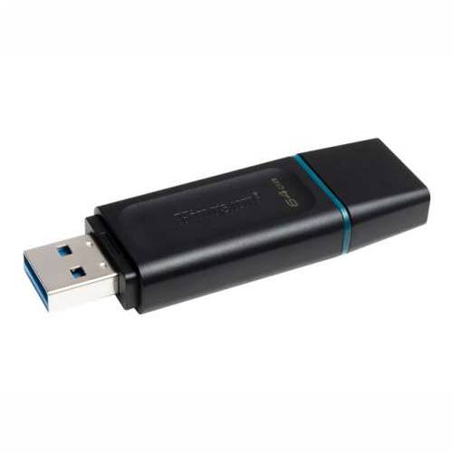 KINGSTON 64GB USB3.2 Gen1 DT Bk+Teal Cijena