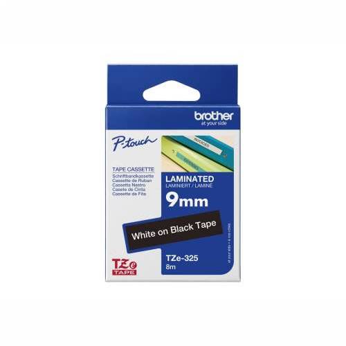 BROTHER TZE325 tape white/black 9mm 8m Cijena