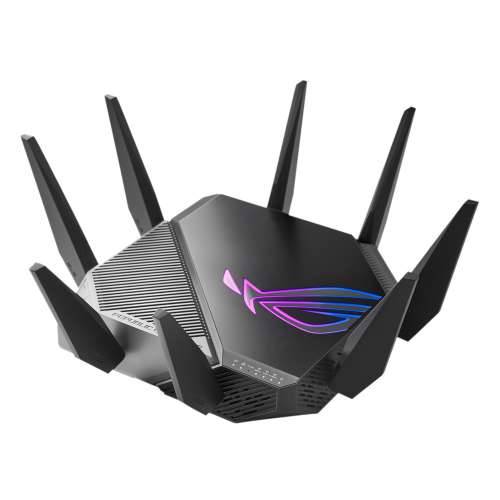 ASUS GT-AXE11000 WiFi-6E igraći WLAN usmjerivač [AiMesh, do 11.000 Mbit/s, 6GHz frekvencijski pojas, 2,5G WAN/LAN port] Cijena