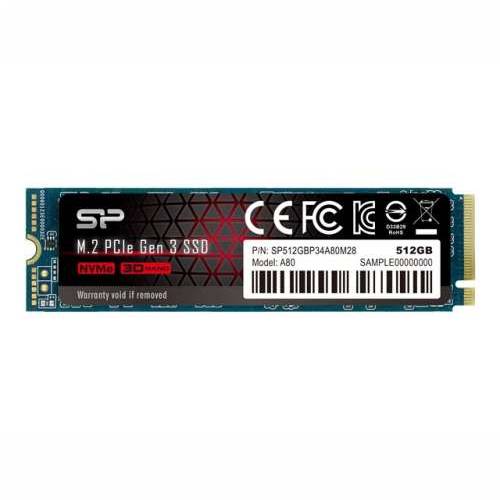 SILICON POWER SSD P34A80 512GB M.2 PCIe Cijena