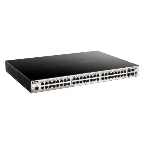 D-Link DGS-1510-52XMP Smart Managed Switch [48x Gigabit Ethernet PoE+, 370W, 4x 10 Gbit/s SFP+] Cijena