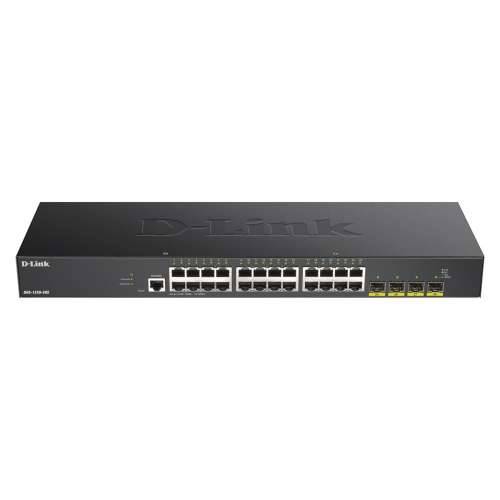 D-Link 28-portni Smart Managed Gigabit Stack Switch (DGS-1250-28XMP) [24-portni Gigabit, PoE+, 370W, 4x SFP+] Cijena