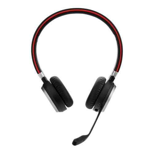 Jabra Evolve 65 SE slušalice, stereo, bežične, Bluetooth, uključujući Link 370 i stanicu za punjenje, optimizirane za Skype za posao Cijena