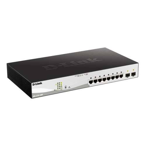 D-Link DGS-1210-10MP/E pametni upravljani prekidač (1000 Mbit/s, Auto MDI/MDIX, Auto-Negotiation) Cijena