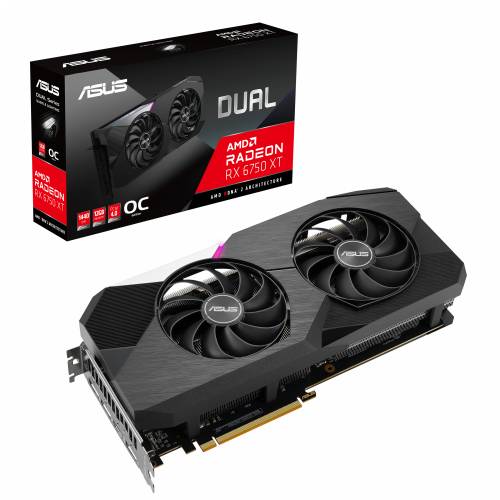 Asus DUAL Radeon RX 6750 XT OC 12GB grafička kartica - RDNA 2, HDMI, 3x DP Cijena