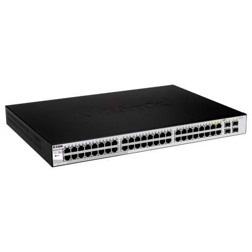 D-Link DGS-1210-48 Smart Managed Switch [48x Gigabit Ethernet, 4x GbE/SFP Combo]