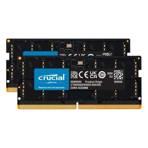Crucial 64GB Kit (2x32GB) DDR5-4800 CL40 SO-DIMM memorija Cijena