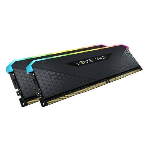 Corsair Vengeance RGB RS Black 64GB Kit (2x32GB) DDR4-3200 CL16 DIMM memorija Cijena