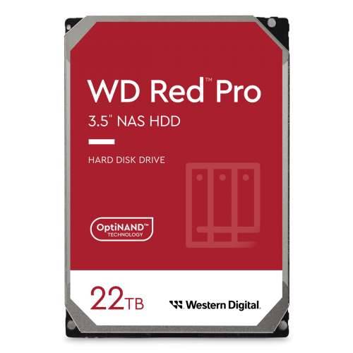 Western Digital WD Red Pro 22TB 3,5 inča SATA 6Gb/s - unutarnji NAS tvrdi disk (CMR) Cijena