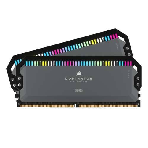 Corsair Dominator Platinum RGB 32GB Kit (2x16GB) DDR5-5200 EXPO CL40 DIMM memorija Cijena
