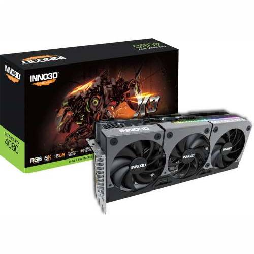 Inno3D GeForce RTX 4080 X3 - 16GB GDDR6X, 1x HDMI, 3x DP