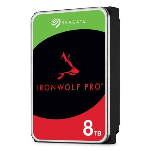 Seagate IronWolf Pro 8TB 3,5 inča SATA 6Gb/s + Rescue - unutarnji CMR NAS tvrdi disk