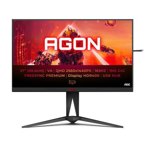 AOC AG275QXN Gaming monitor - QHD, FreeSync Premium, 165Hz