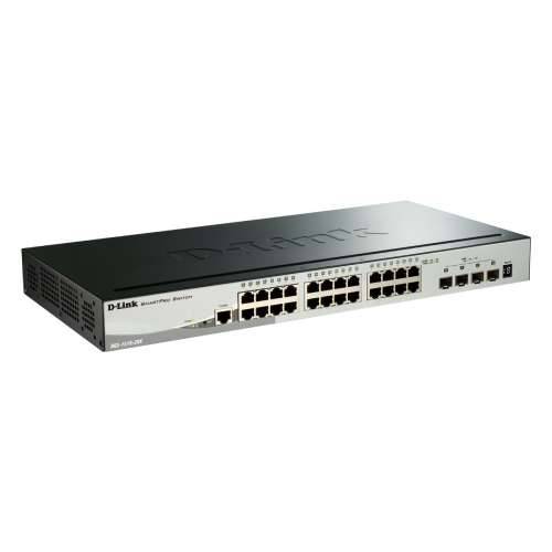 D-Link DGS-1510-28X pametni upravljani prekidač [24x Gigabit Ethernet, 4x 10 Gbit/s SFP+] Cijena