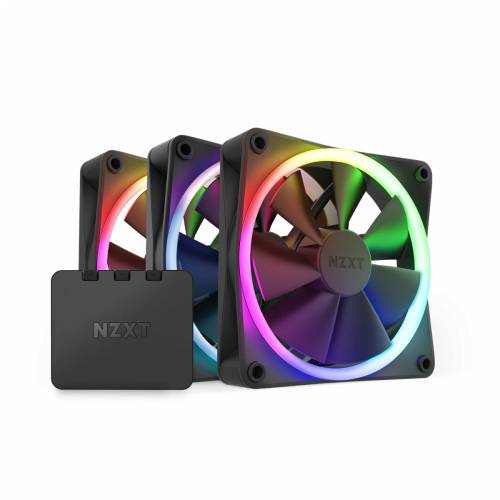 NZXT F120 RGB crna | Paket od 3 ventilatora u kućištu od 120 mm Cijena