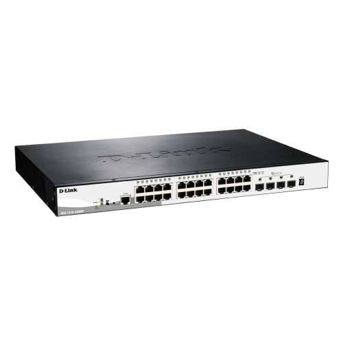 D-Link DGS-1510-28XMP pametni upravljani prekidač [24x Gigabit Ethernet PoE+, 370W, 4x 10 Gbit/s SFP+] Cijena