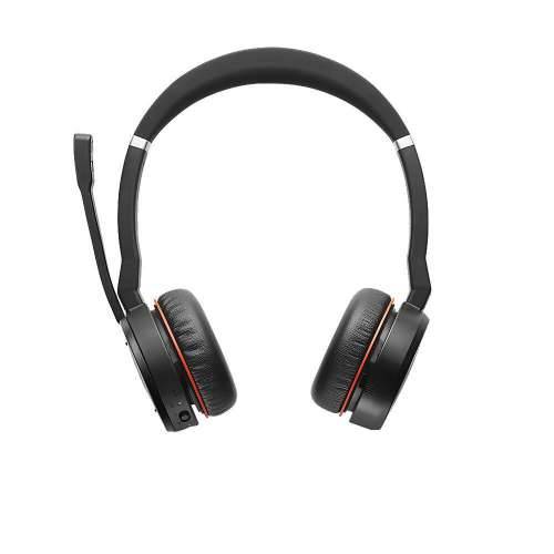 Jabra Evolve 75 SE slušalice, stereo, bežične, Bluetooth, ANC, uključujući Link 370 i stanicu za punjenje, optimizirane za Skype za posao Cijena