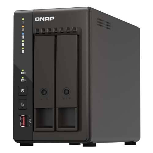 QNAP Systems TS-253E-8G NAS 2-Bay [0/2 HDD/SSD, 2x 2.5GbE LAN, 8GB RAM] Cijena