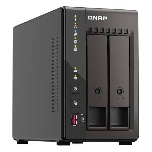 QNAP Systems TS-253E-8G NAS 2-Bay [0/2 HDD/SSD, 2x 2.5GbE LAN, 8GB RAM] Cijena