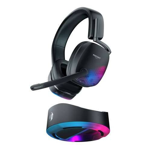 Roccat Syn Max Air crna - bežične RGB gaming slušalice s 3D zvukom i priključnom stanicom Cijena