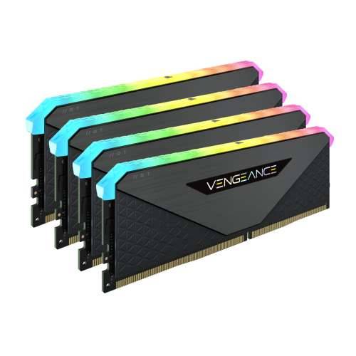 Corsair Vengeance RGB RT Black 128GB Kit (4x32GB) DDR4-3600 CL18 DIMM RAM Cijena