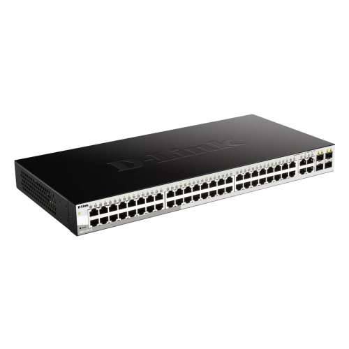 D-Link DGS-1210-52 Smart+ upravljani prekidač [48x Gigabit Ethernet, 4x GbE/SFP Combo] Cijena