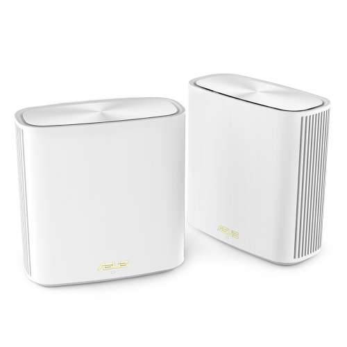 ASUS ZenWiFi XD6S bežični usmjerivač 2 paketa bijeli [WiFi 6 (802.11ax), dvopojasni, do 5400 Mbps]