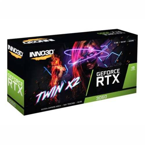 INNO3D GeForce RTX 3060 Twin X2 LHR Cijena