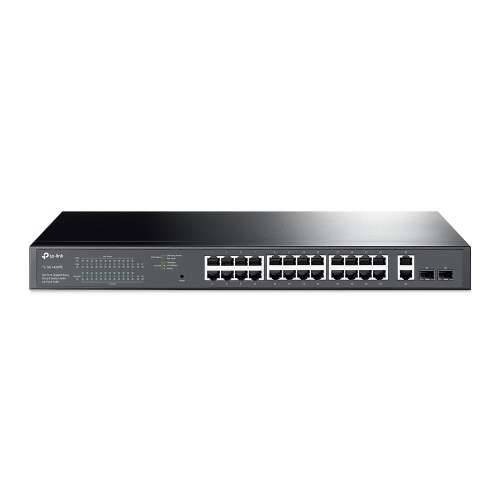 TP-Link 28-portni gigabitni pametni prekidač (TL-SG1428PE) [24x PoE+, 2x SFP, Rackmount] Cijena