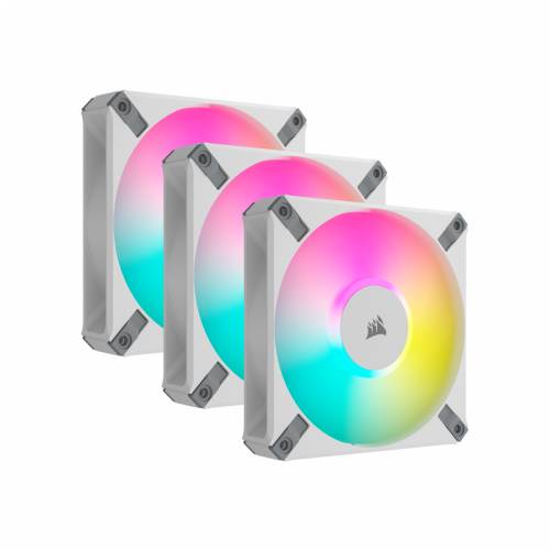 CORSAIR AF120 RGB ELITE bijeli 3 komada | Ventilator kućišta 120 mm Cijena