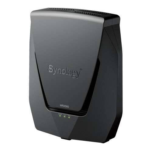 Synology WRX560 WLAN Mesh Router WiFi 6 (802.11ax), dvopojasni, do 3.000 Mbit/s, 1x 2,5 GbE LAN/WAN, 3x GbE LAN, 1x GbE WAN Cijena