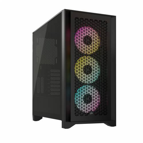 Corsair iCUE 4000D RGB AIRFLOW crna | PC kućište