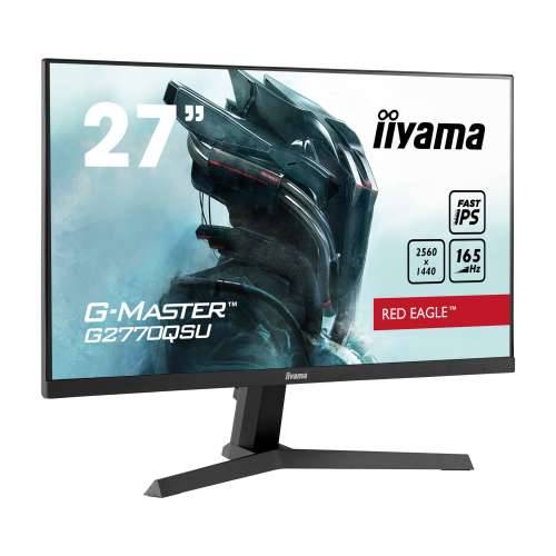 Iiyama G-Master G2770QSU-B1 monitor za igre - QHD, 165Hz, USB hub